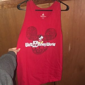 Walt Disney word tank top